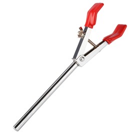 stonylab 2 Prong Lab Clamp, Sturdy 2 Prong Single Adjust Multipurpose Swivel Clamp Grip Lab Extension Clamp Lab Accessory