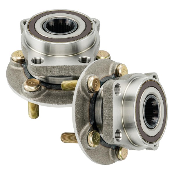 PHILTOP 513413 x2 Front Wheel Bearing Hub Assembly Compatible with