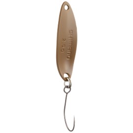 Shimano TR-A50R 23T Spoon, Cardiff, Slim Swimmer, Camo Edition, 0.2 oz (5.0 g), Brown Olecamo