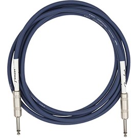Fender 10-Foot Original Instrument Cable, Straight-Straight, Midnight Blue - 2 Pack