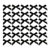 30-Pack Mini Satin Bow Hair Clips, Classic Black, Alligator Clips