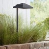 John Timberland Basset 23" High Textured Black LED Landscape Path