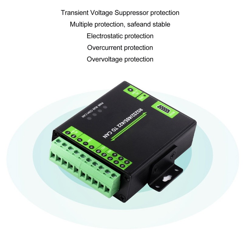 RS232 485 422 to CAN Converter Industrial Isolated Support Circuit
