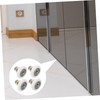 Mipcase 4pcs Glass Shower Door Rollers with Round Groove Nylon