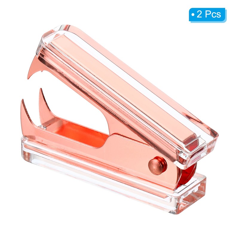 PATIKIL Acrylic Staple Remover, 2 Pack Portable Lockable Jaw Style