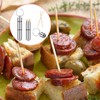 Pocket Toothpick Holder Waterproof Aluminium Alloy Toothpick Box Metal Pill