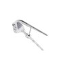 Metal Garlic Press 6 Inches Long Garlic Crusher with Skin