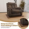 AIYOTAR Recliner Pads for Hardwood Floors, Recliner Floor Protectors Furniture