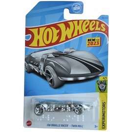Matchbox Hot Wheels HW Braille Racer Twin Mill, Experimotors 4/5 [Silver] 85/250