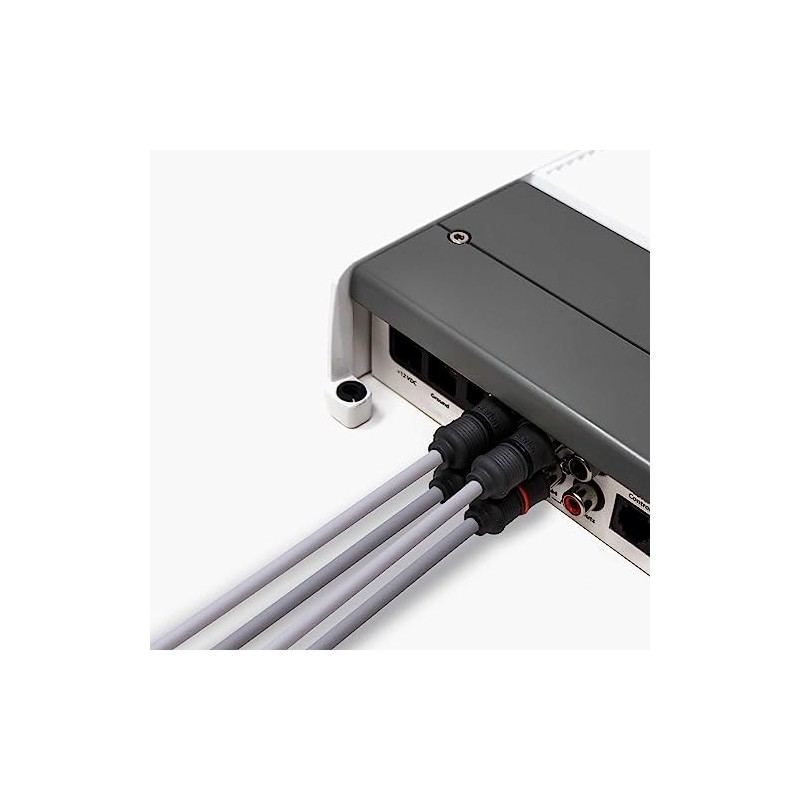 Clarion CMC-GRYAIC2-3 3' 2-Channel Marine Grade RCA Style Audio Interconnect