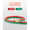 VEVOR Oxygen Acetylene Hose, 1/4-Inch x 100FT Oxy Acetylene Hose