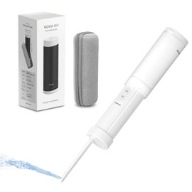 VOVO Go Portable Electric Bidet for Travel - 2 Adjustable Pressure Settings, Compact Handheld Bidet, Ideal for Personal Hygiene & Postpartum Care, Lightweight & Leak-Proof Design - 140ml, White