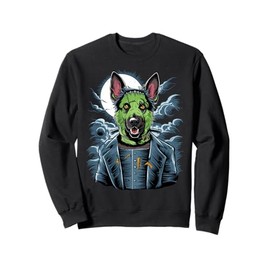 Creepy German Shepherd Dog Frankenstein Monster Costume Sweatshirt