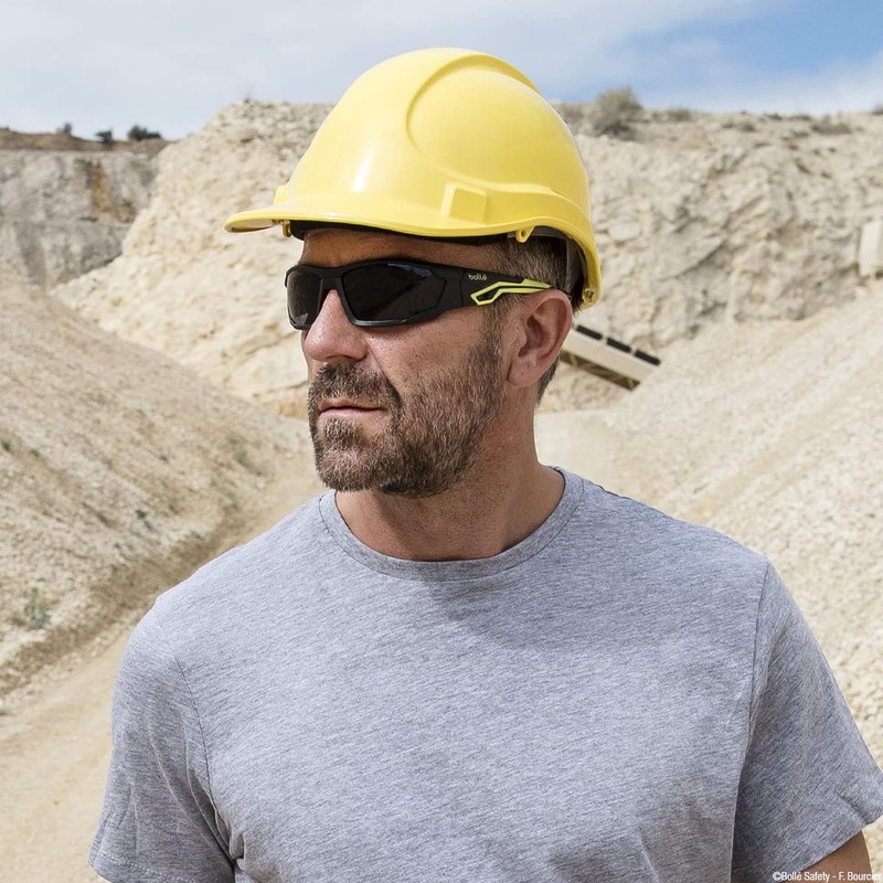Bolle Safety MERCURO Platinum Safety Glasses - Smoke