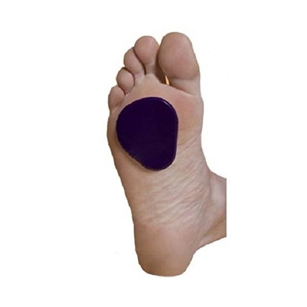 Ball of Foot Cushion Pads, 1 Pair Self Sticking Gel, Reusable Metatarsal Protectors