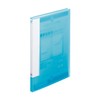 Lihit Lab CUBE FIZZ Writable Clear Book A4 Blue N6005-8