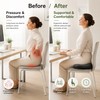 Donut Seat Cushion for Sitting Comfort – Memory Foam Tailbone