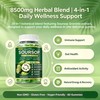 Govixed Soursop Gummies, 8500mg 20-in-1 Herbal Extracts for Overall Health-Enhancing,