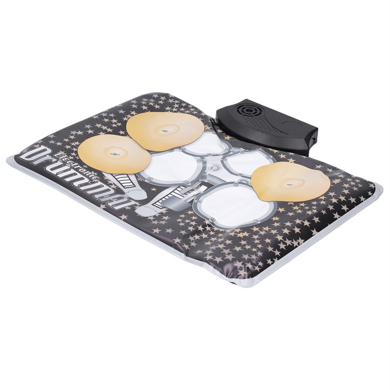 Electronic Drum Pad Mini Portable Foldable for Children Musical Instrument