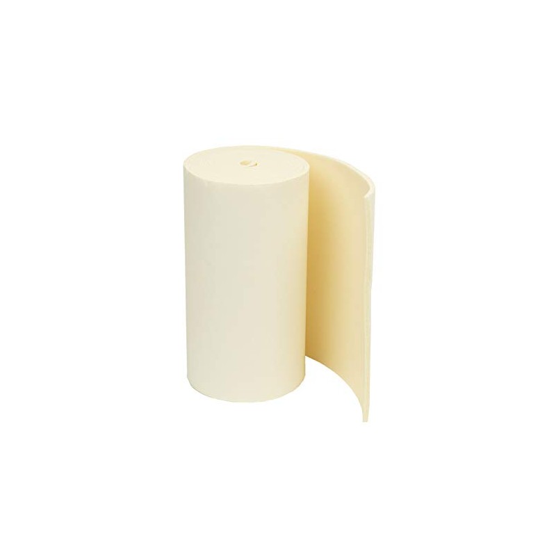 Heitco 29892 Soft Open-Cell Foam Rolls & Pads, 1/8" x