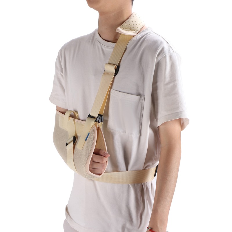 Ober Arm Sling Comfortable Adjustable Shoulder Immobilizer with Waist Strap