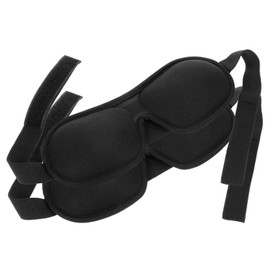 Beavorty 2pcs Memory Foam Mask Eye Blindfold Comfortable Eye Cover for Office Travel