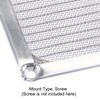 sourcing map Pack of 2 60 mm Filter Grid Stainless
