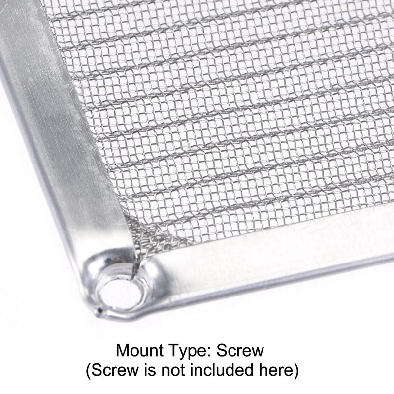 sourcing map Pack of 2 60 mm Filter Grid Stainless