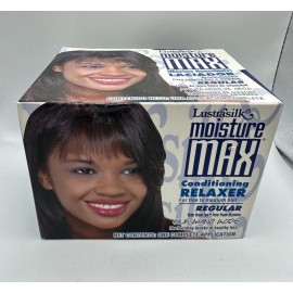 Lustrasilk Moisture Max Conditioning Relaxer Fine to Medium Hair Regular