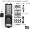 CellVault-5M Modular Battery Storage for CR123, 18650, 18350, CR2032, AA,