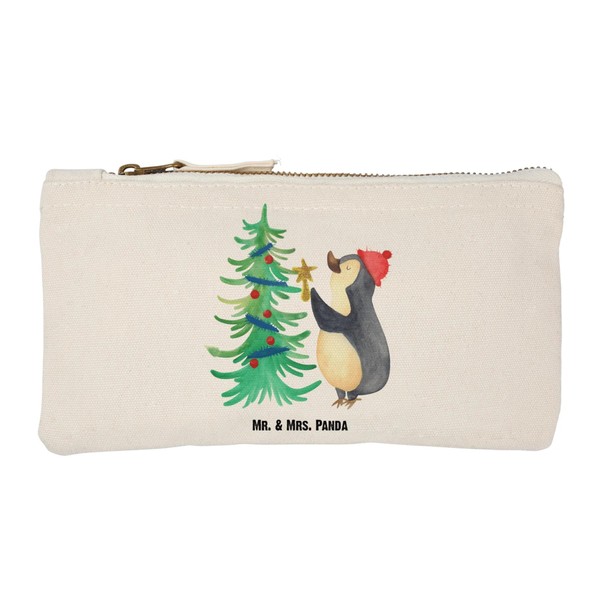 Mr. & Mrs. Panda Make Up Bag Penguin Christmas Tree,