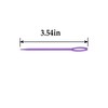 glacely 30 Pcs Plastic Sewing Needles, Large Eye Plastic Needle