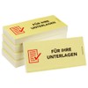 PRICARO Pack of 5 Sticky Notes "For Your Documents" 100