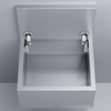 10 Pack (5 Pairs) Side-Mounted Hinges for Floor Cabinets, Dressers,