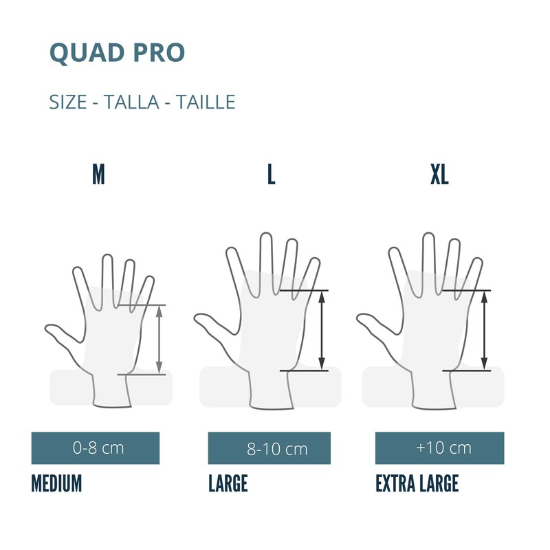 Velites I Quad Pro Hand Grips Size XL I Professional