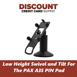 Pax A35 PIN Pad Low Swivel and Tilt Stand