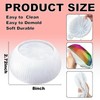 Large Bowl Resin Mold, Round Striped Deep Bowl Epoxy Resin