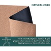 GURUS Sweat Proof Durable Cork Yoga Mat Thick Non Slip