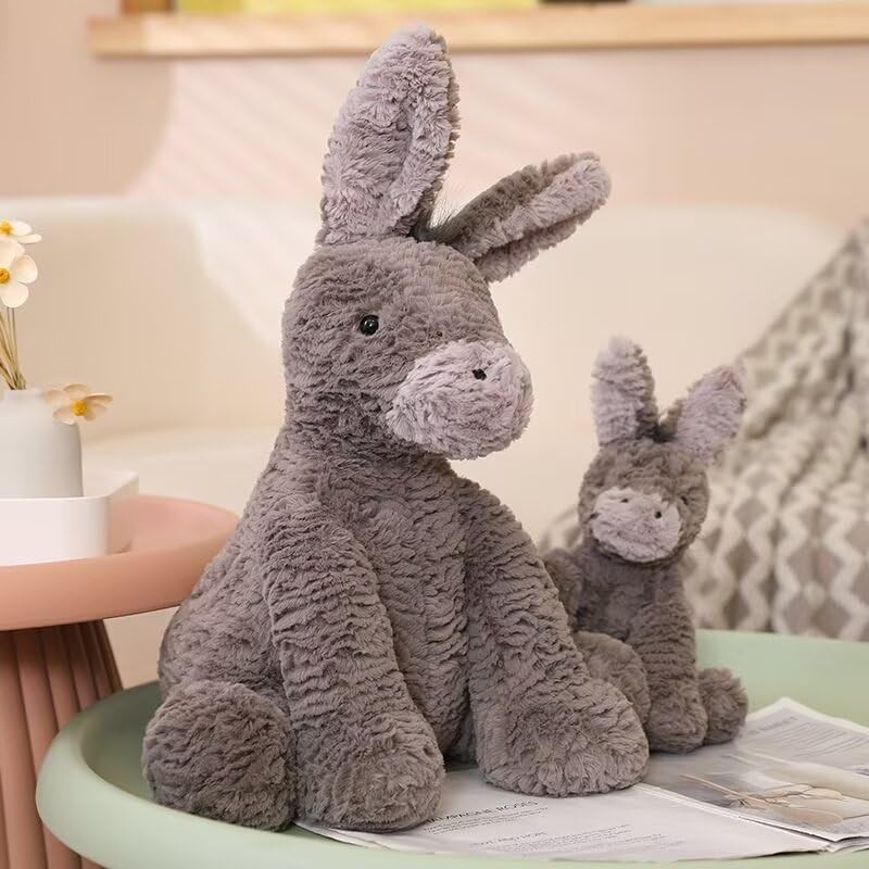 DHXSTSM Donkey Stuffed Animal,Stuffed Donkey Plush Toy -23.6 Inches