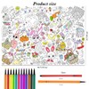HOWAF Paper Tablecloth for Colouring Easter, Colouring Tablecloth Easter Colouring