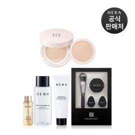 Hera 헤라기획 리플렉션 스킨 글로우 쿠션 파운데이션 스페셜 기획세트 SPF40/PA++ (본품15g+리필15g) Hera Reflection Skin Glow Cushion Foundation Special Set SPF40/PA++ (Main Product 15g + Refill 15g)