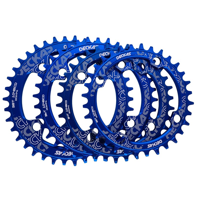 Round Oval 104BCD 32T 34T 36T 38T Narrow Wide Chainring