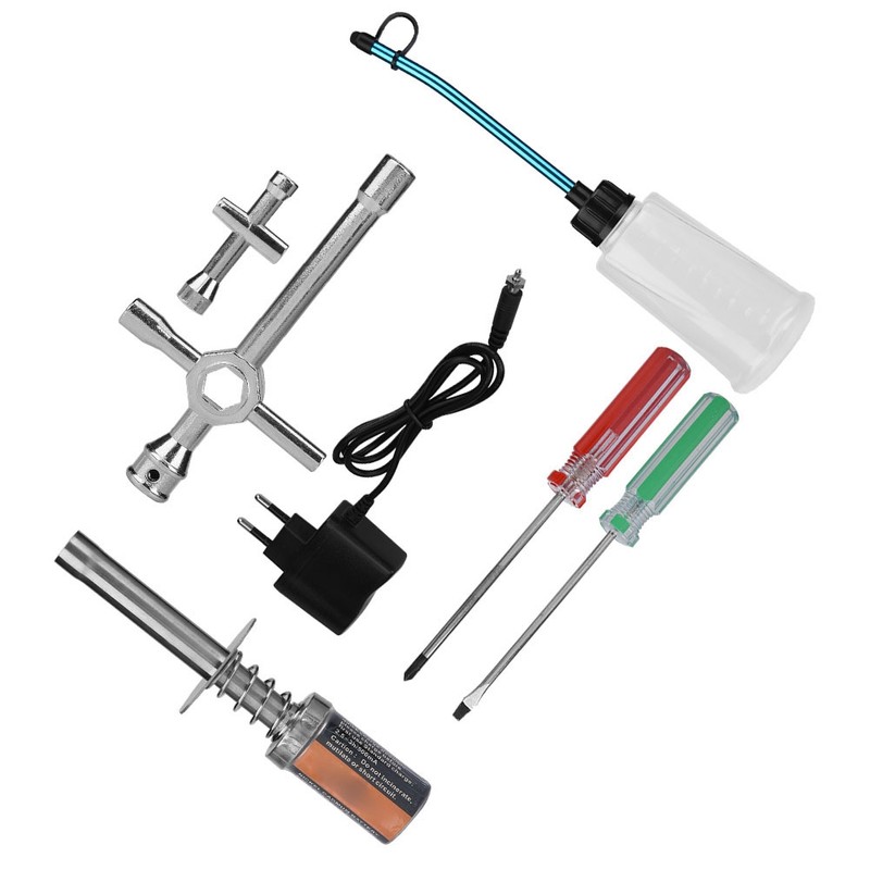 RC Nitro Starter Kit Glow Plug Igniter with Charger RC