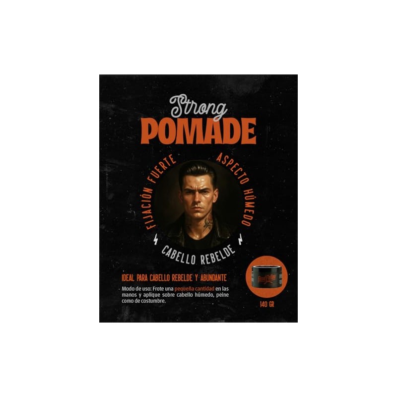 GoodFellas Pomada para Cabello de Fijación Fuerte Strong Pomade con