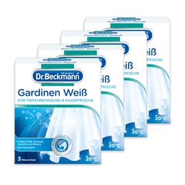 Dr. Beckmann White Curtains | Curtain White for Radiant Curtains | with Effective Intensive White Formula | 4 x 120 g