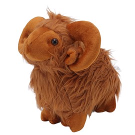 Cute Funny Plush Sheep Toy Boys Girls Soft Stuffed Sheep Animal Doll Decoration for Home Bedroom Brown