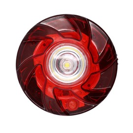 Tumecos Emergency Flare Alert LED Flare Beacon Auto Roadside Safety Warning Signal Caution Light Strobe Light with Magnetic Base for Vehicle (Red 1)
