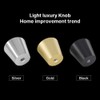 LONTAN Gold Knobs Round Cabinet Knobs 10 Pack Knobs for