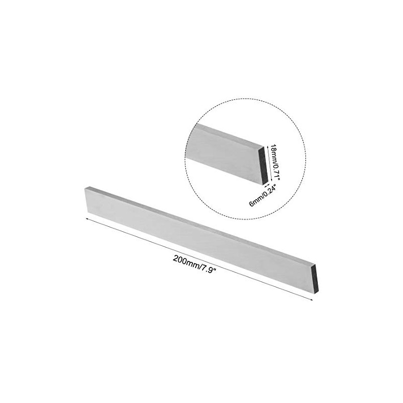 sourcing map HSS Lathe Tool Bit 6mm x 18mm x
