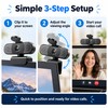 1080P USB Webcam for Video Calls – Autofocus Camera with